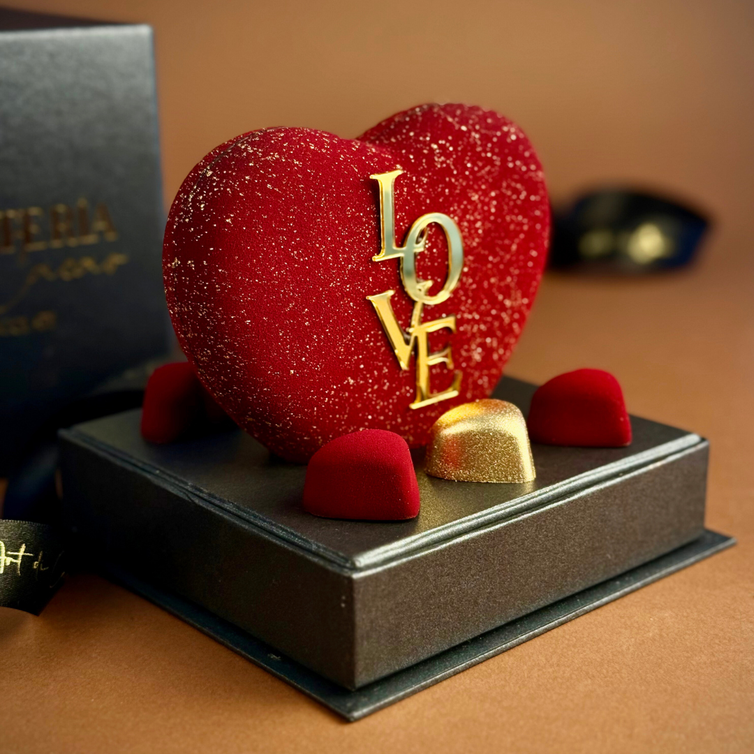 Chocolates belga caja Corazon 3D | H3D01