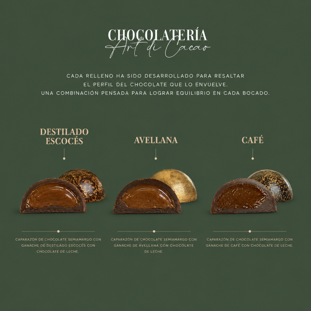 Chocolates belga caja marmoleada | FD01