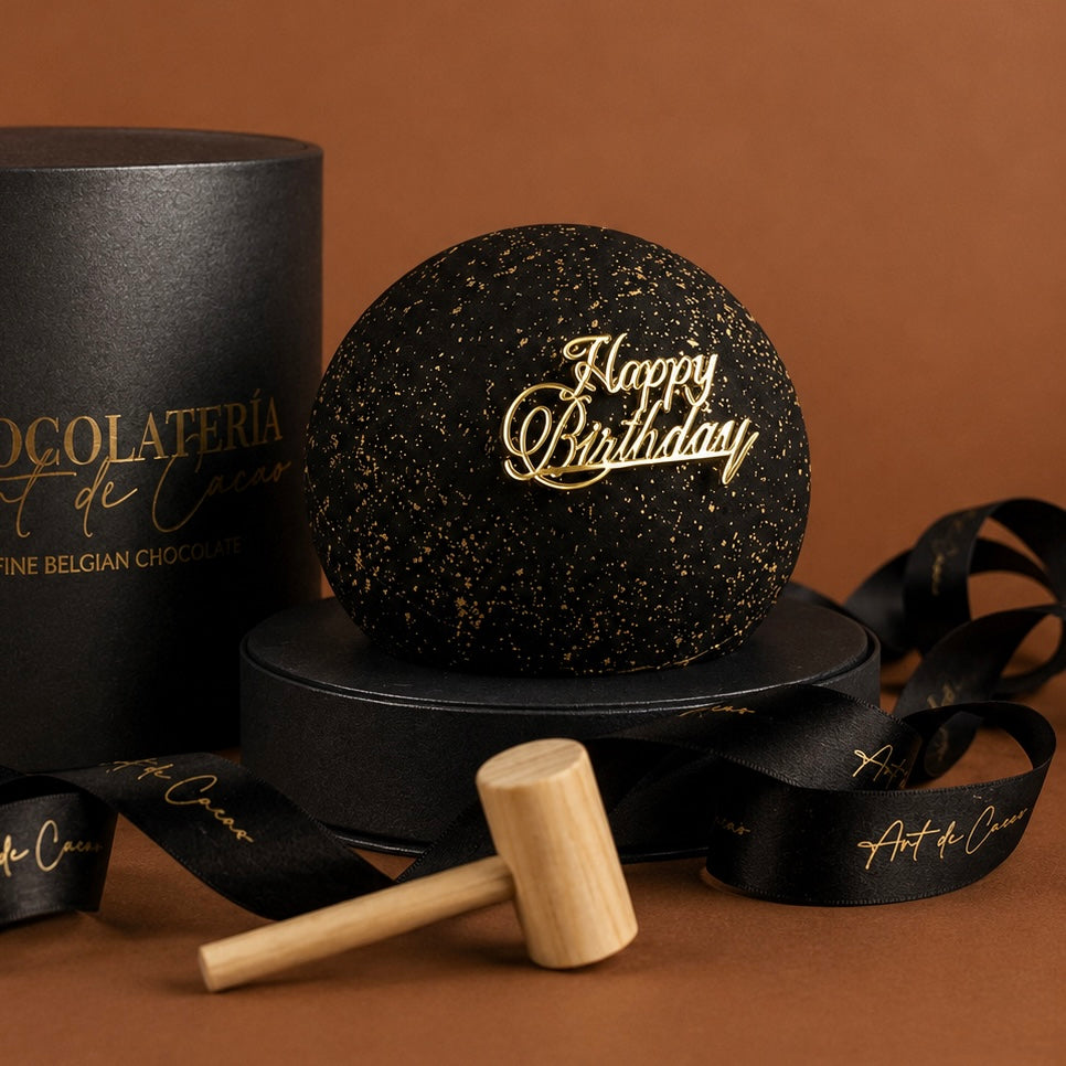 Chocolates belga caja esfera 3D | E3D01