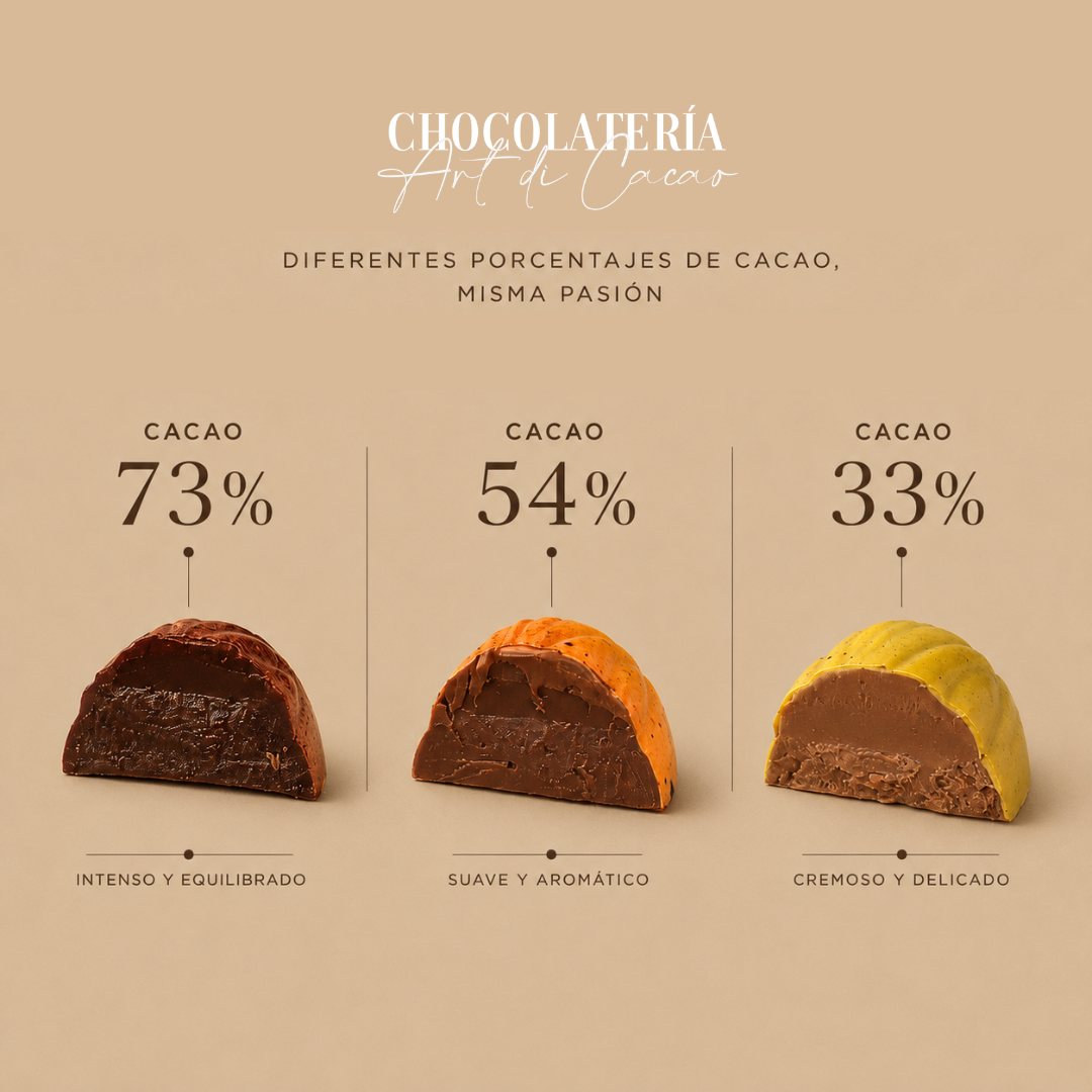Chocolates belga Caja Cacaos | CD02