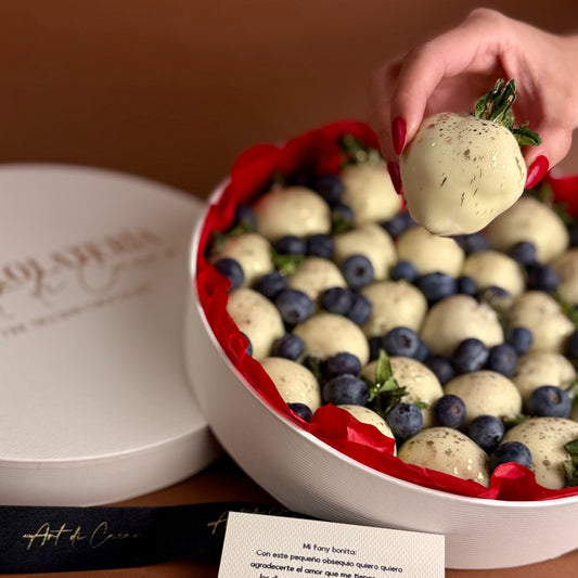 Fresas Cubiertas de Chocolate Blanco | SV14CRFB