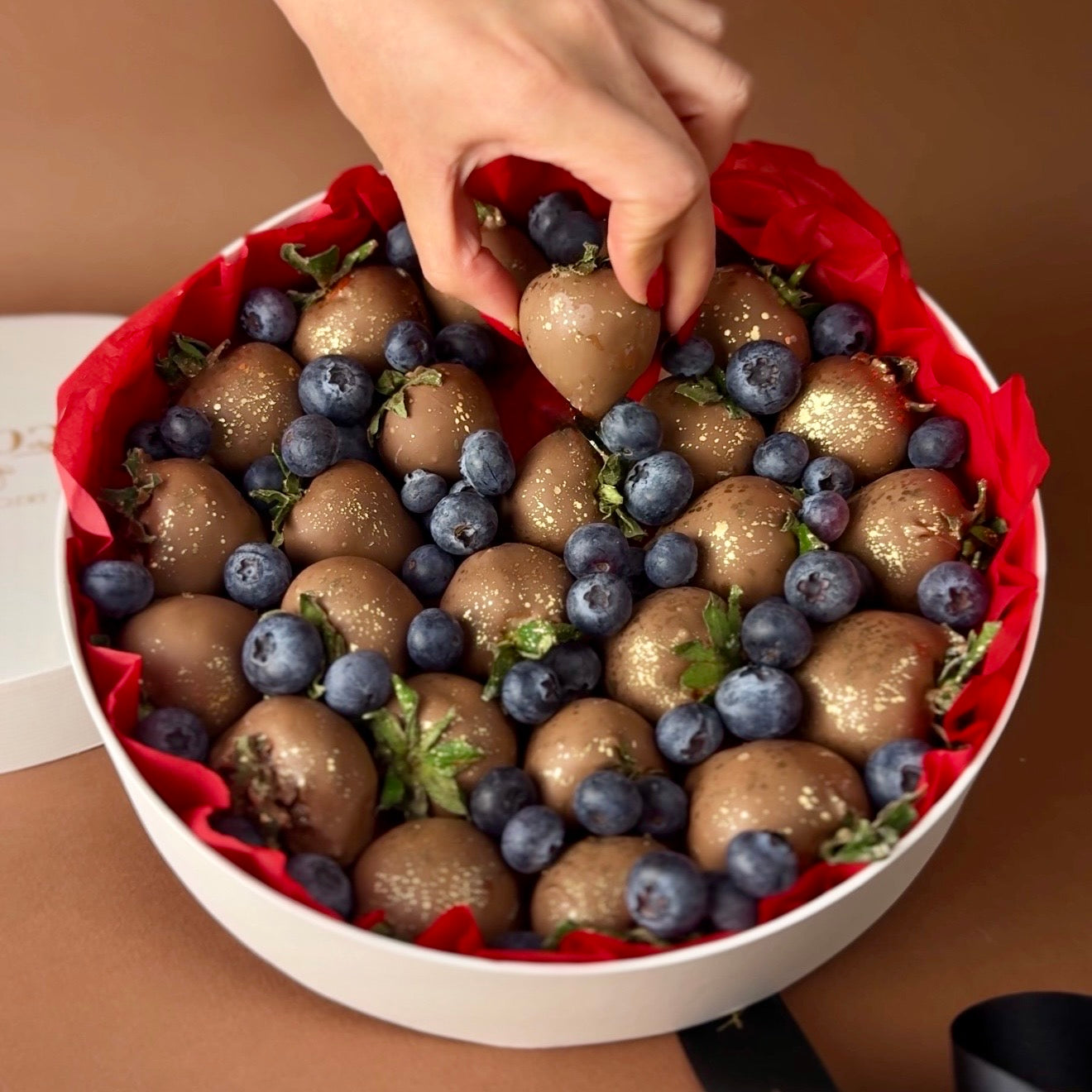 Fresas Cubiertas de Chocolate DE LECHE  | SV14CRFL