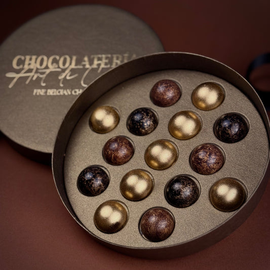 Chocolates belga caja marmoleada | FD01