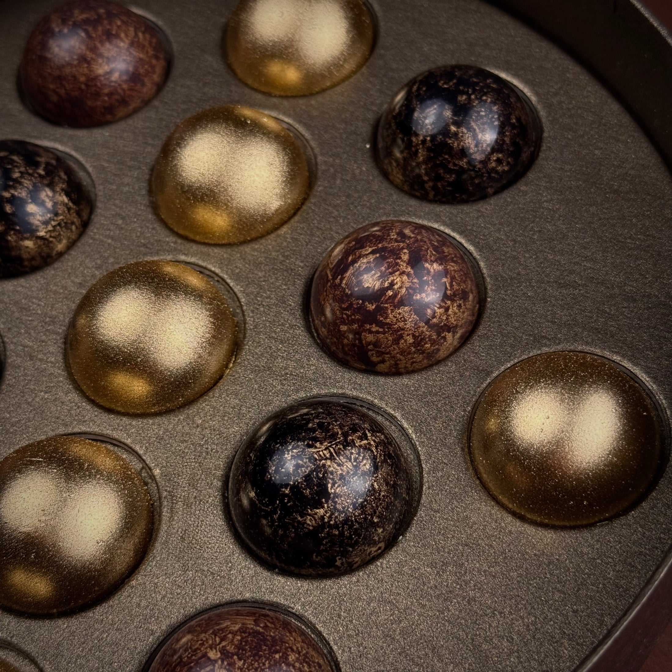 Chocolates belga caja marmoleada | FD01